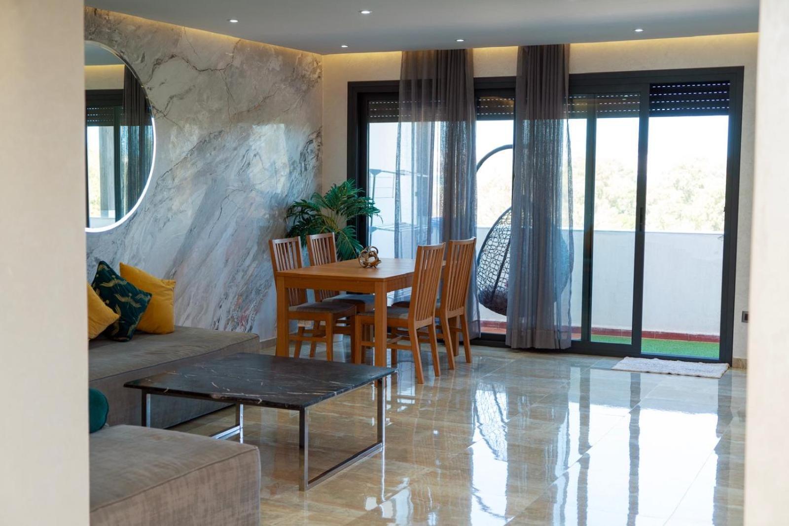 Luxury 3 Bedroom Panoramic Views In Hotspot With Fibre Optic Wifi And Netflix Tânger Exterior foto